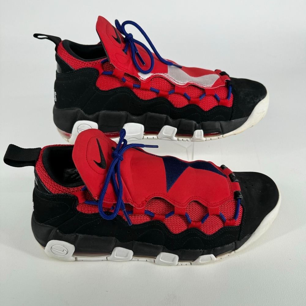 Nike Air Shoes MENS More Money Lone Star State Texas Red Blue Black Sneakers 11